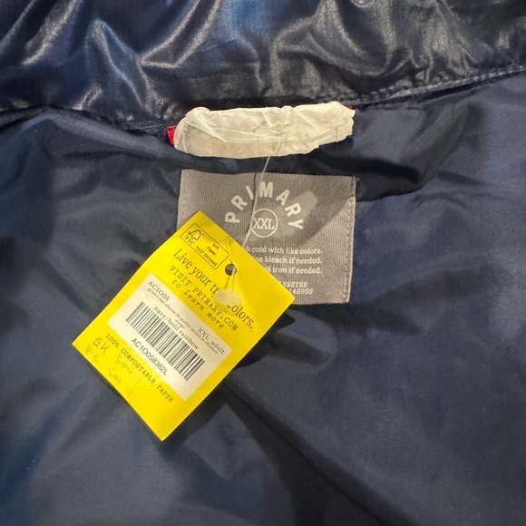 Primary brand NWT Light weight puffer size XXL. - Picture 3 of 8